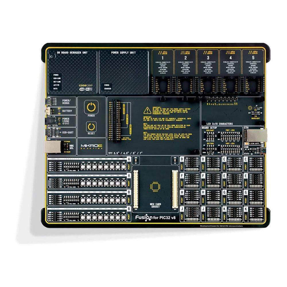 Fusion for PIC32 v8 Development Board