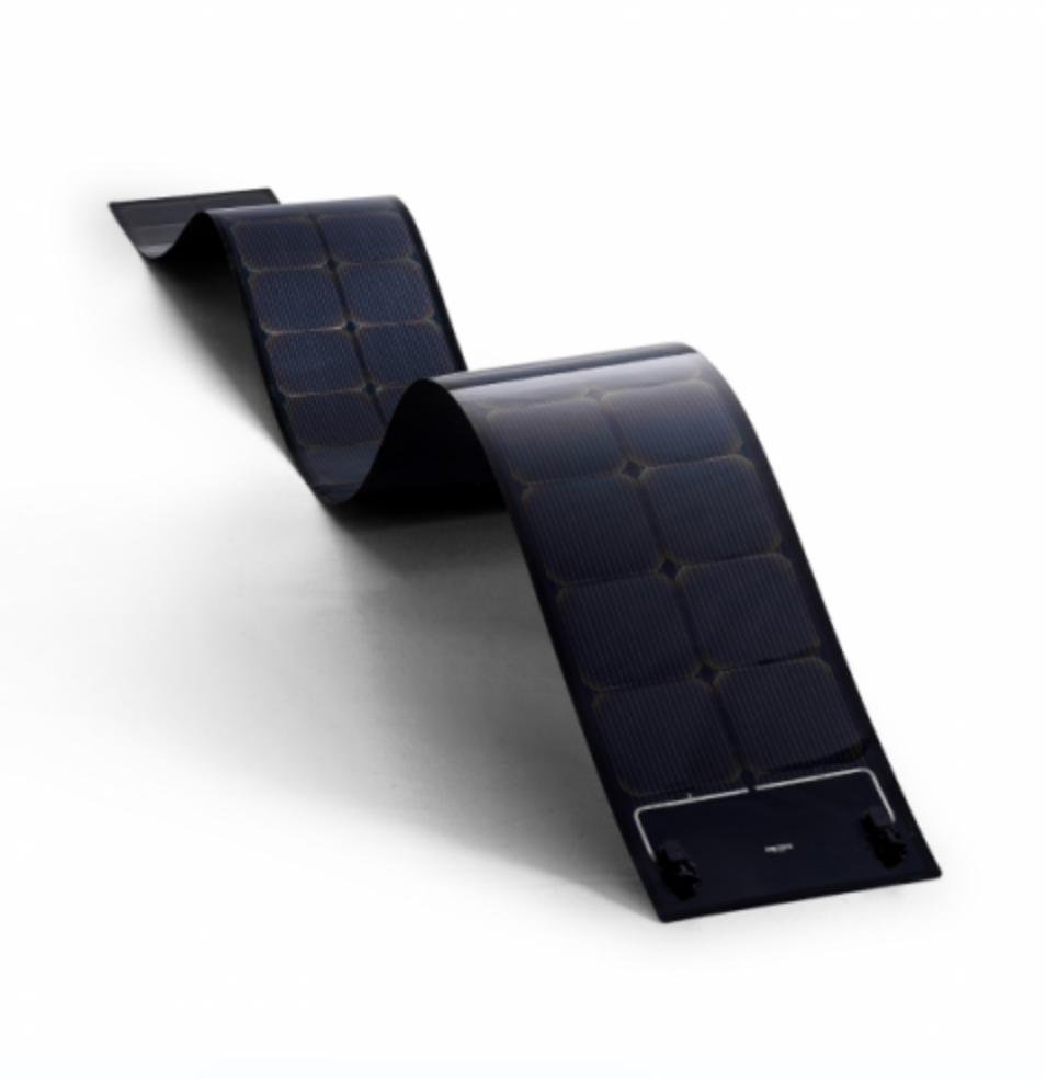 80w flexible cigs solar panel with self-adhesive backing (made in sweden) SELM2-80