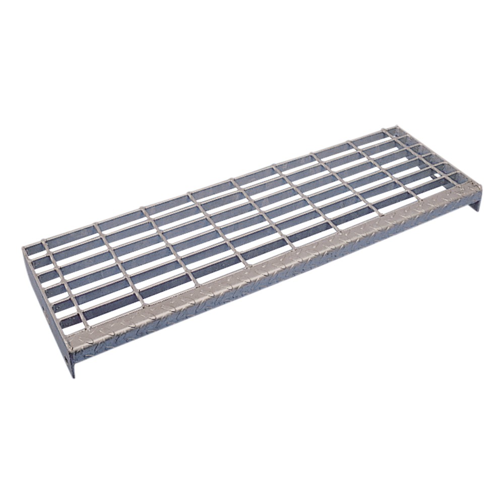 O.S.F. Stairtread 35BP 1000 x 288mm 25 x 5mm Galvanised 38/125 Pitch