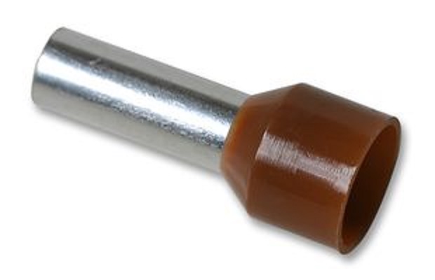 Insulated Ferrules 10mm Brown (100)
[CET 10.0mm]