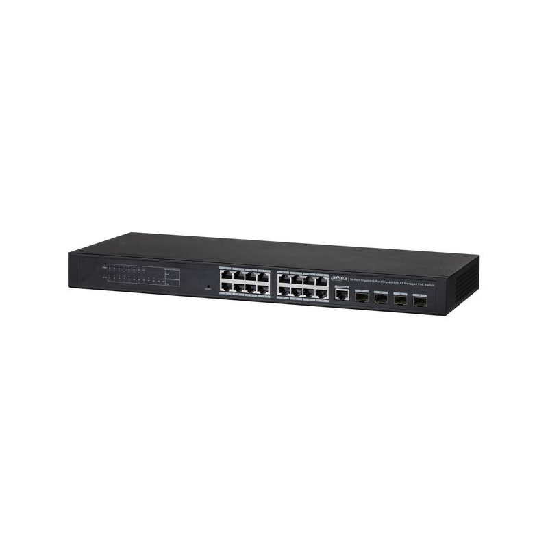 Dahua DH-PFS4420-16GT-240 16-Port PoE Gigabit Managed Switch