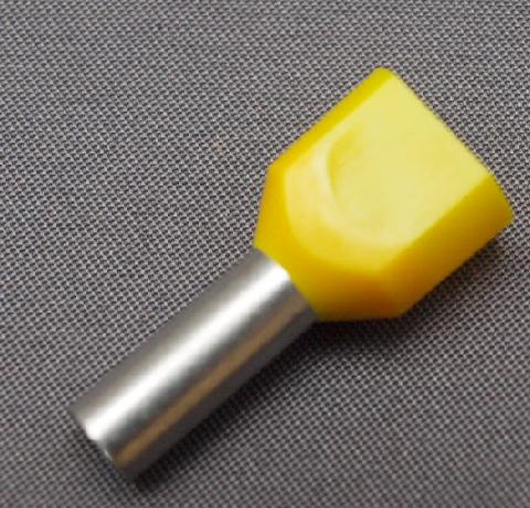 Insulated Ferrules 6.0mm Double Yellow (100)
[CETD 6.0mm]