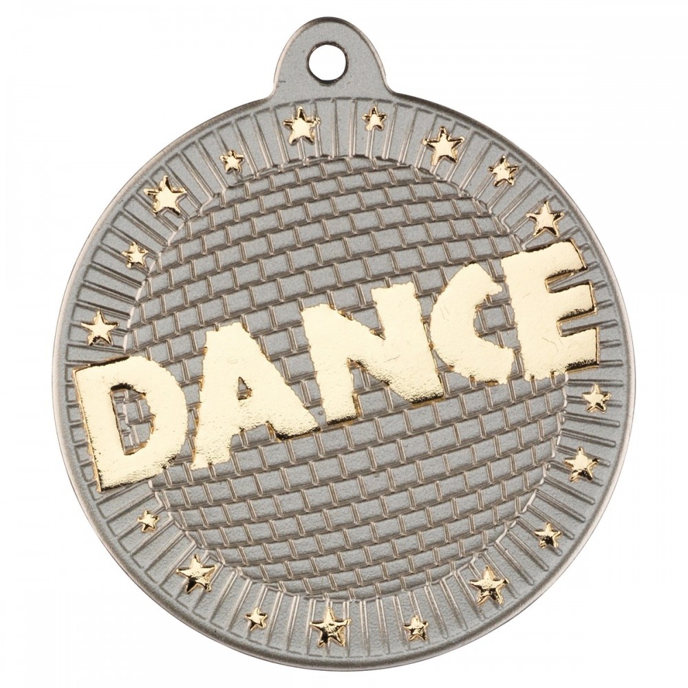 2 Tone Dance Medals - 50mm