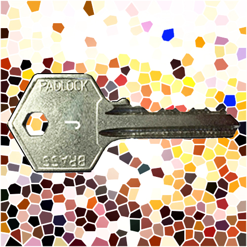 ASEC Padlock Key J