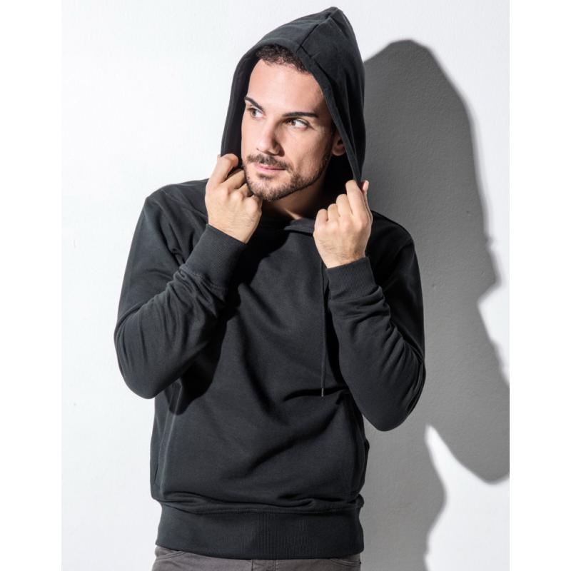 Nakedshirt Men's 'Math�o' Hooded Sweat Shirt