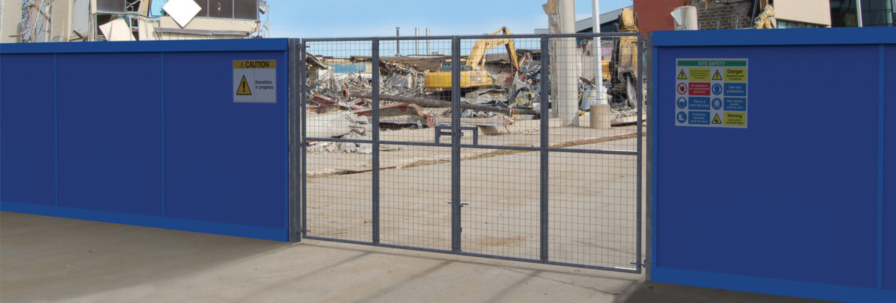 Security Gates For Construction Sites