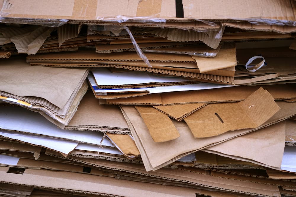 Commercial Cardboard Recycling Service Cardiff