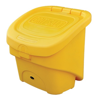 Nestor&#8482; 90 Grit Salt Bin & Express Delivery
                                    
	                                    90 Litre Yellow Grit & Salt Bin with Grit/Salt Lid