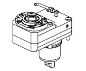 Axial driven tool 12000rpm - CAPTO