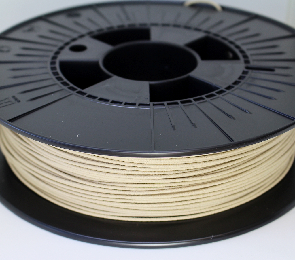 3D FilaPrint Natural Off White Wood PLA 1.75mm