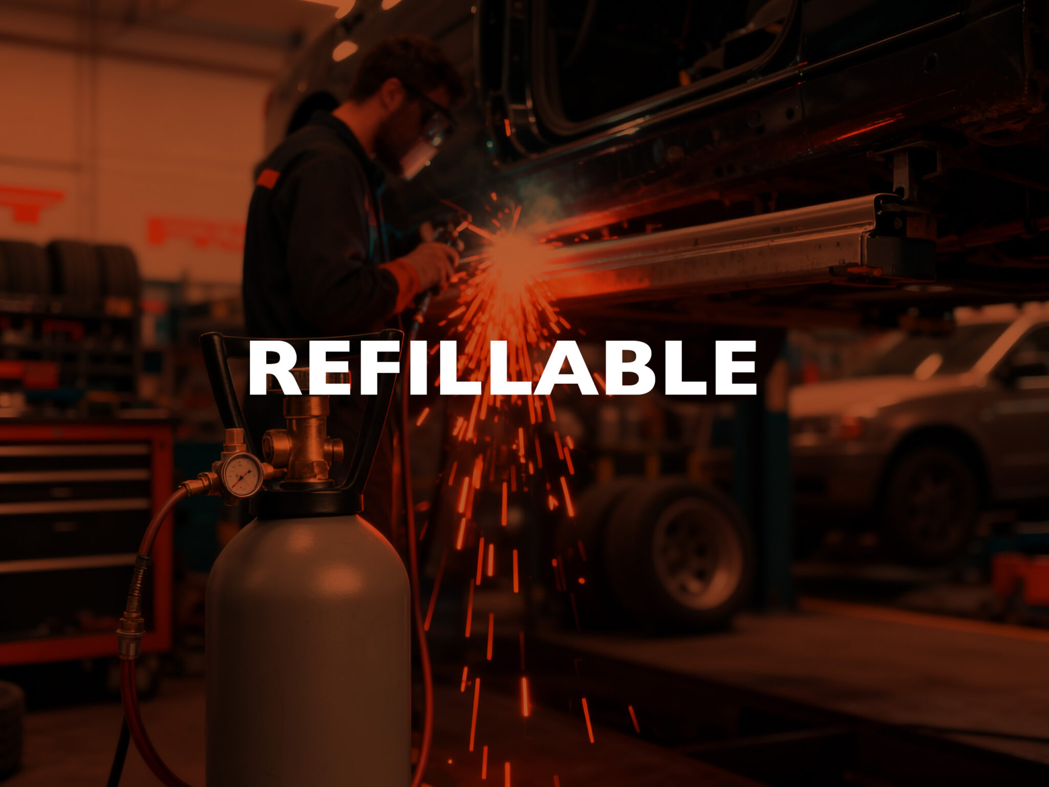 MIG Welding Gas – Refillable Cylinders