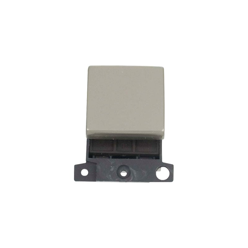 Click MiniGrid Ingot 20A DP Switch Module Pearl Nickel