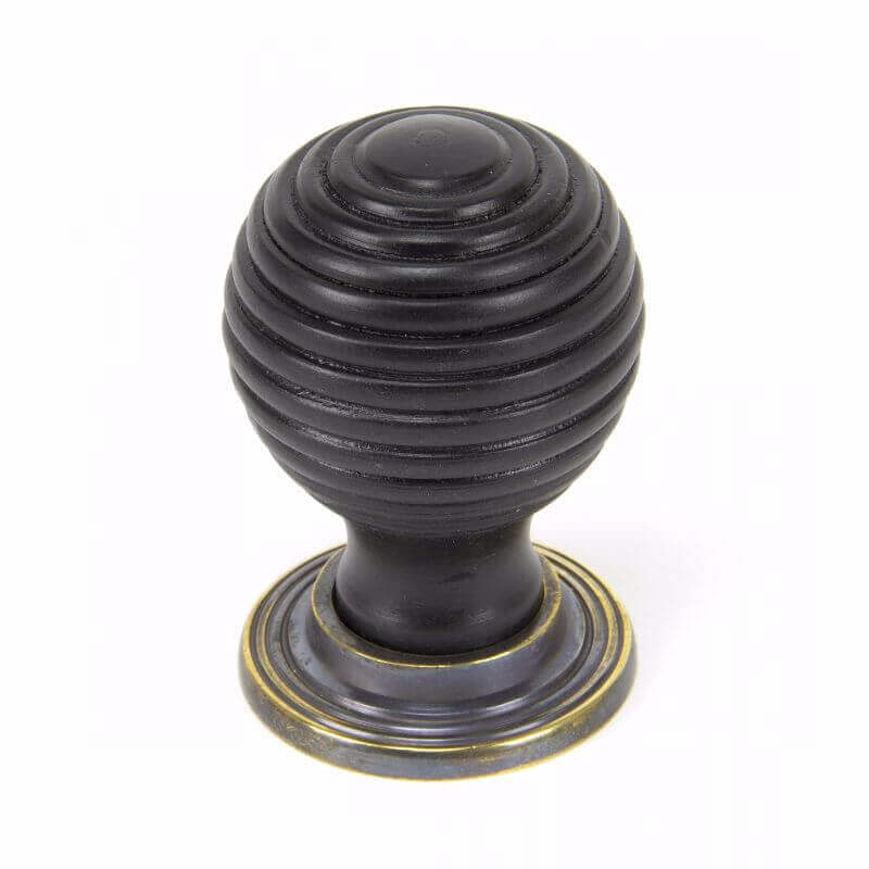 Anvil 83872 Ebony/AB Cabinet Knob 38mm