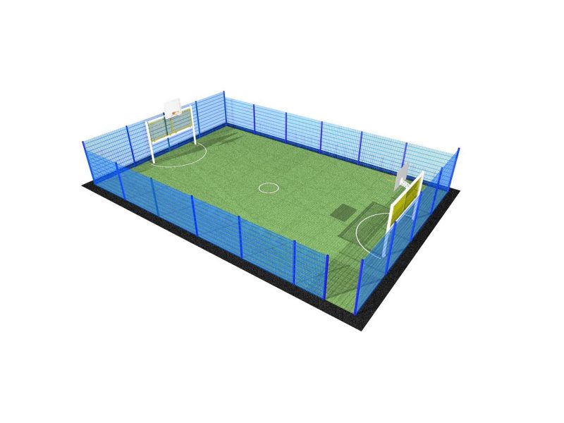 SA5 - 15m x 10m - 5-a-side & B/Ball - 2m for Parks