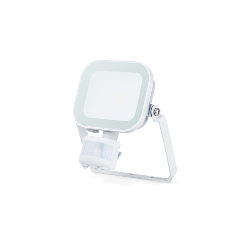 JCC Niteflood LED Floodlight with PIR 10W IP65 4000K White