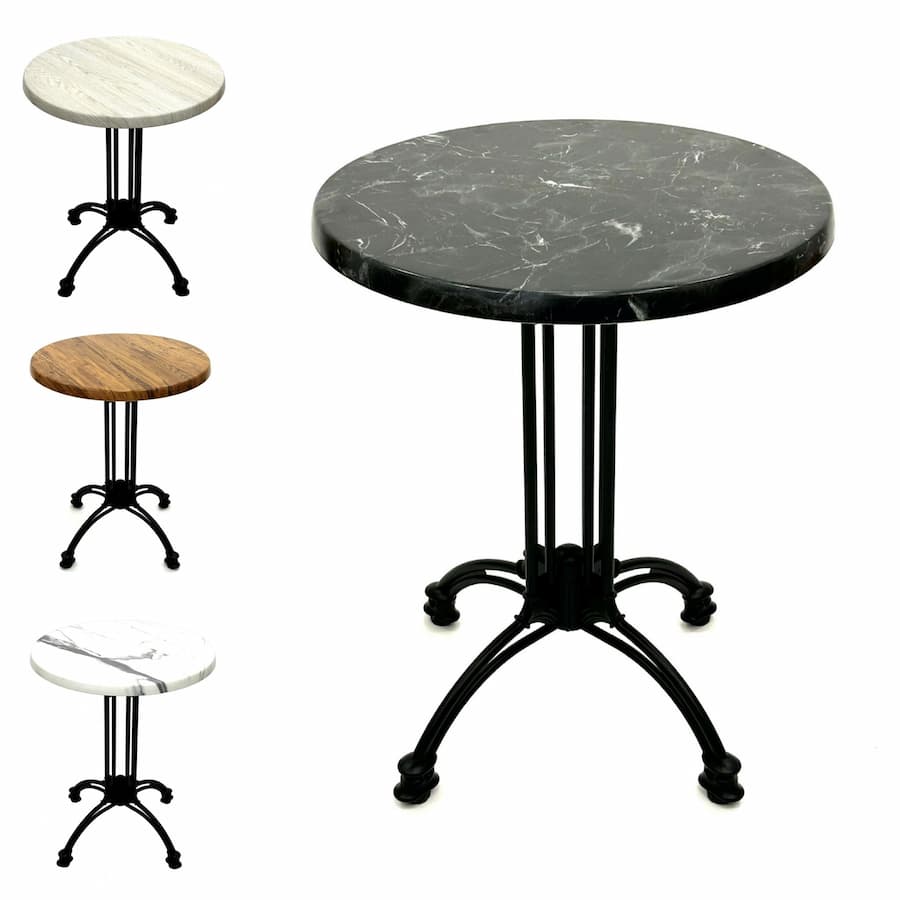 Misano Bistro Tables With A Choice Of Table Tops