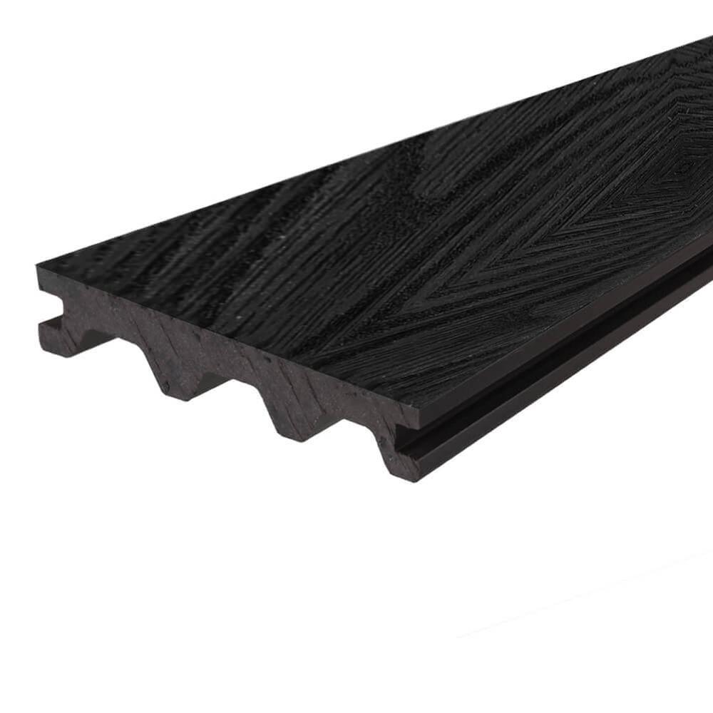 Ebony Woodgrain Deck Board 135 x 23 x 3600mm - Victoria Range