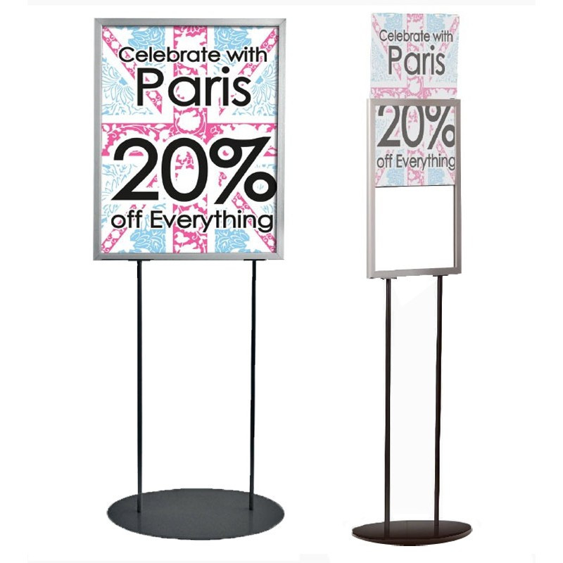 Floor Standing Poster Holder A1 or A2