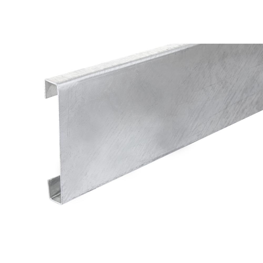 Galvanised Kick Flat C Section - H 150mm3m Nominal Lengths