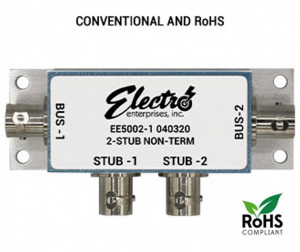 2-Stub Data Bus Couplers - Flange