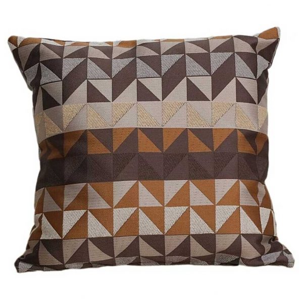 Brown Geometric patterned Scatter cushions or covers 16&#34; to 24&#34;