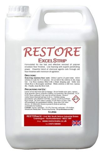 Stockists Of ExcelStrip (5L) For Professional Cleaners