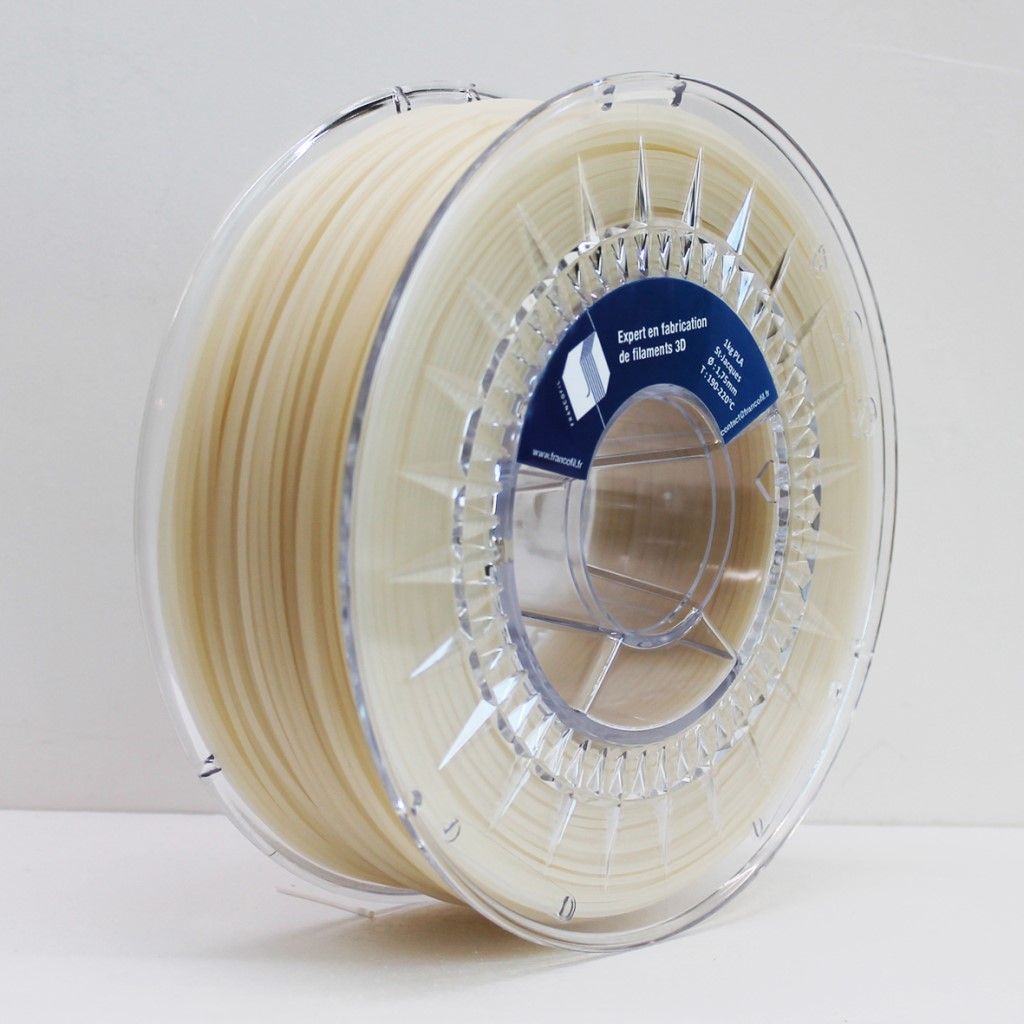 Recycled Scallop Shells &amp; Natureworks PLA 3D printing filament Francofil 1.75mm 1Kg