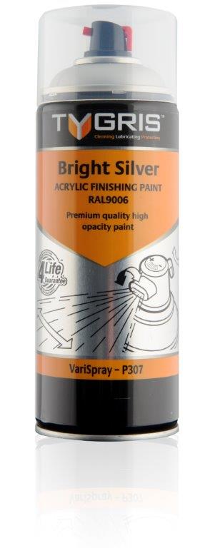 P307 Bright Silver Paint RAL9006 400ml