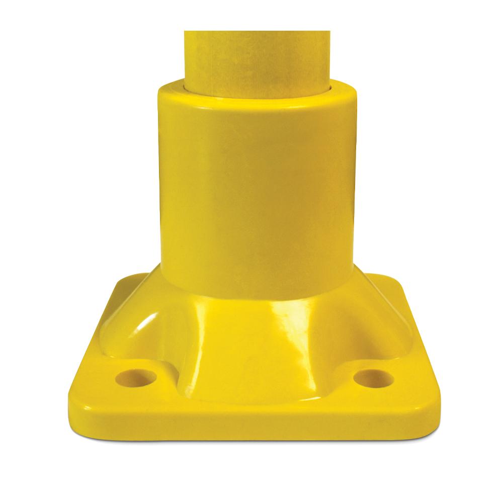 Base Foot YellowYellow GRP - To suit 50mm O/D Tube