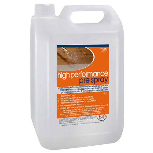 Stockists Of High Performance Pre-Spray (5L) For Professional Cleaners