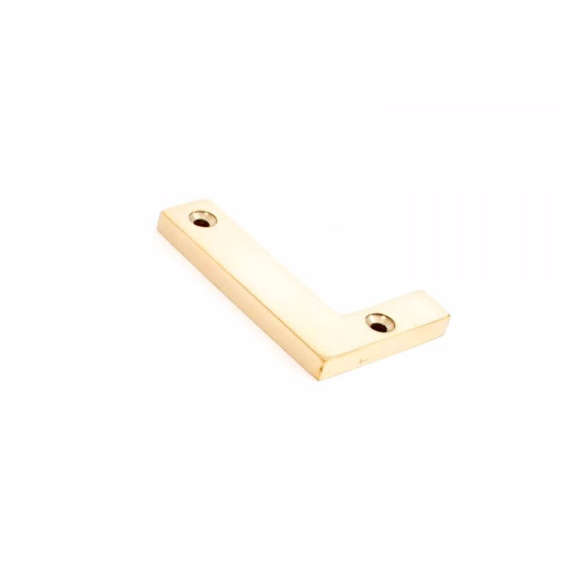 Anvil 83801L Pol. Brass Letter L