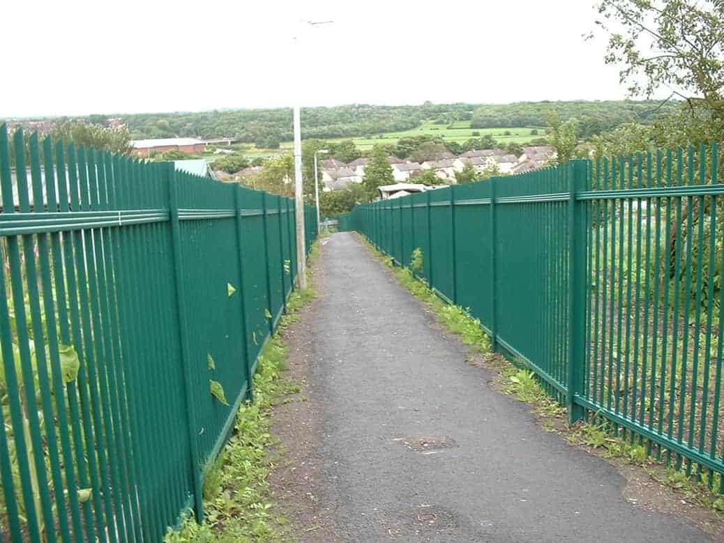 Custom Built Galvanised Steel Fencing