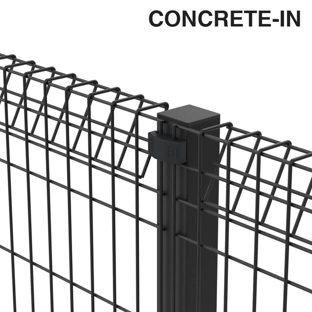 Black Safe Top Metre Rate - 1500mm High