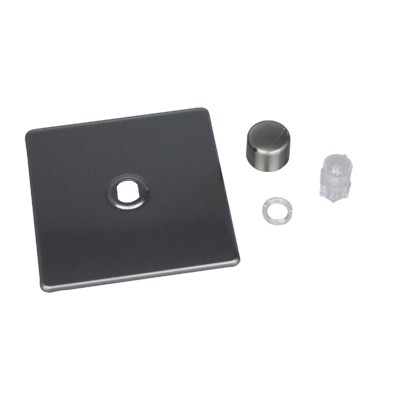 Varilight Matrix 1G Dimmer Switch Brushed Steel