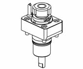 Single axial boring bar holder - &#216;50mm. H&#61;110mm