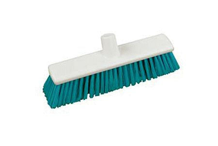 Stiff polyester 11inch sweeping broom head, 279x56mm