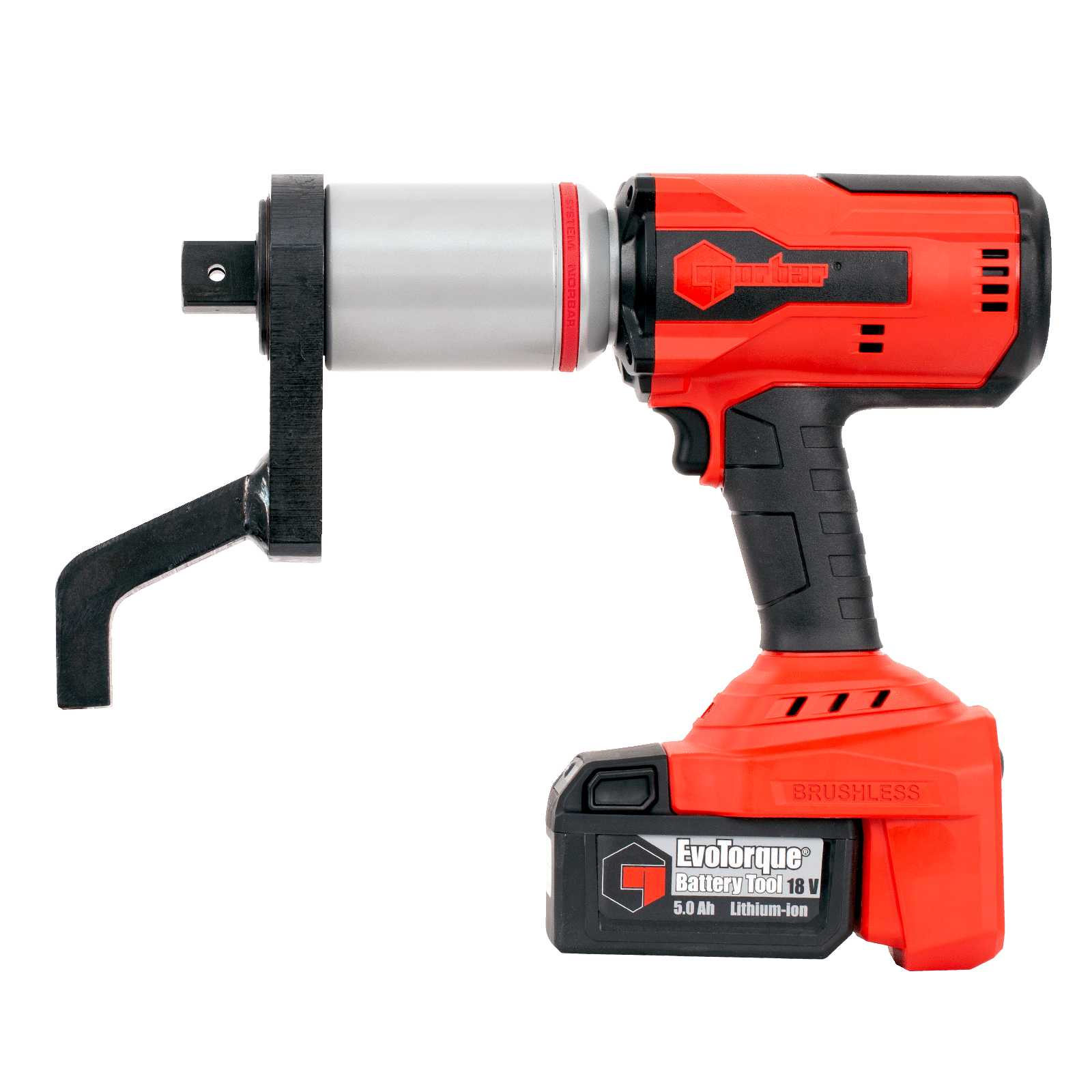 EBT Battery Powered Torque Tool Auto Two Speed G400 Communication with Dual Trigger 1" Square Drive 338 - 1,350 N·m / 250 - 1,000 lbf·ft 180477