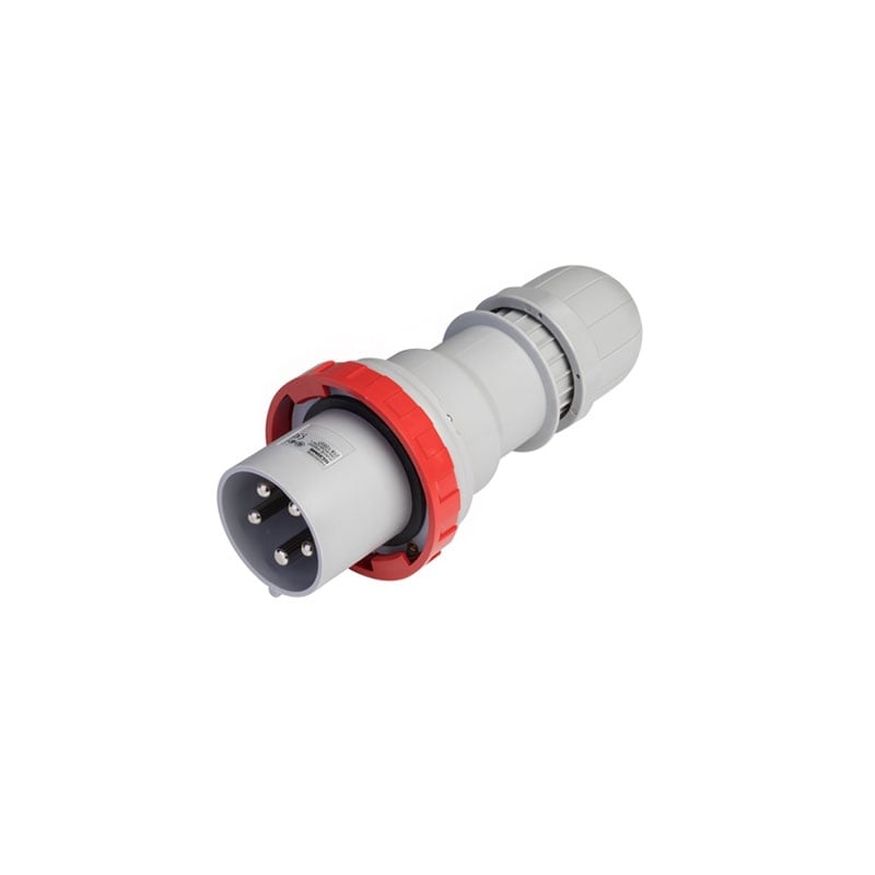 Scame 218.6337 Plug Industrial IP67 IP Rating 63 Amp 3P + N + E Pins