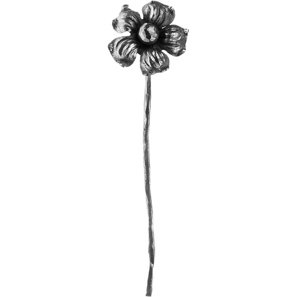 Hand Forged Flower -H 310 x W 90mm