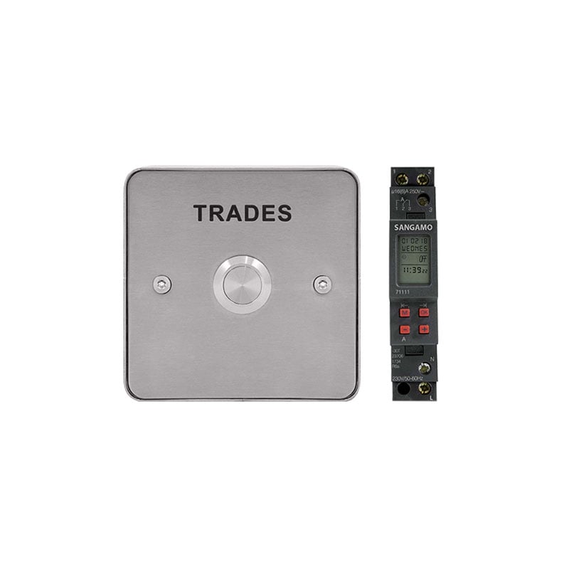 ESP Trades Entry Button with Timer