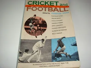 Cricket / Football By Gillette 1963 By John Ross With Mcc & Fa 196 Pages