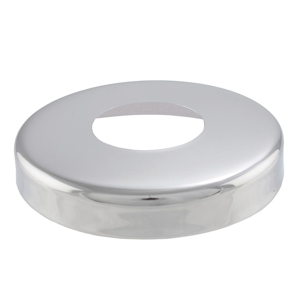 Cover Plate to suit 235C BaseFor 42.4mm Tube - 316 Mirror Finish