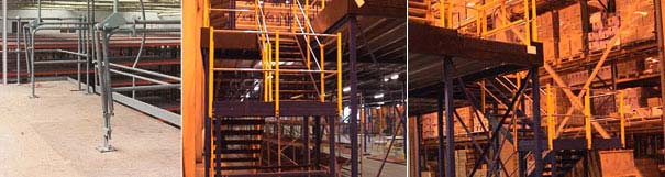 High Quality Mezzanine Floors For Production Areas