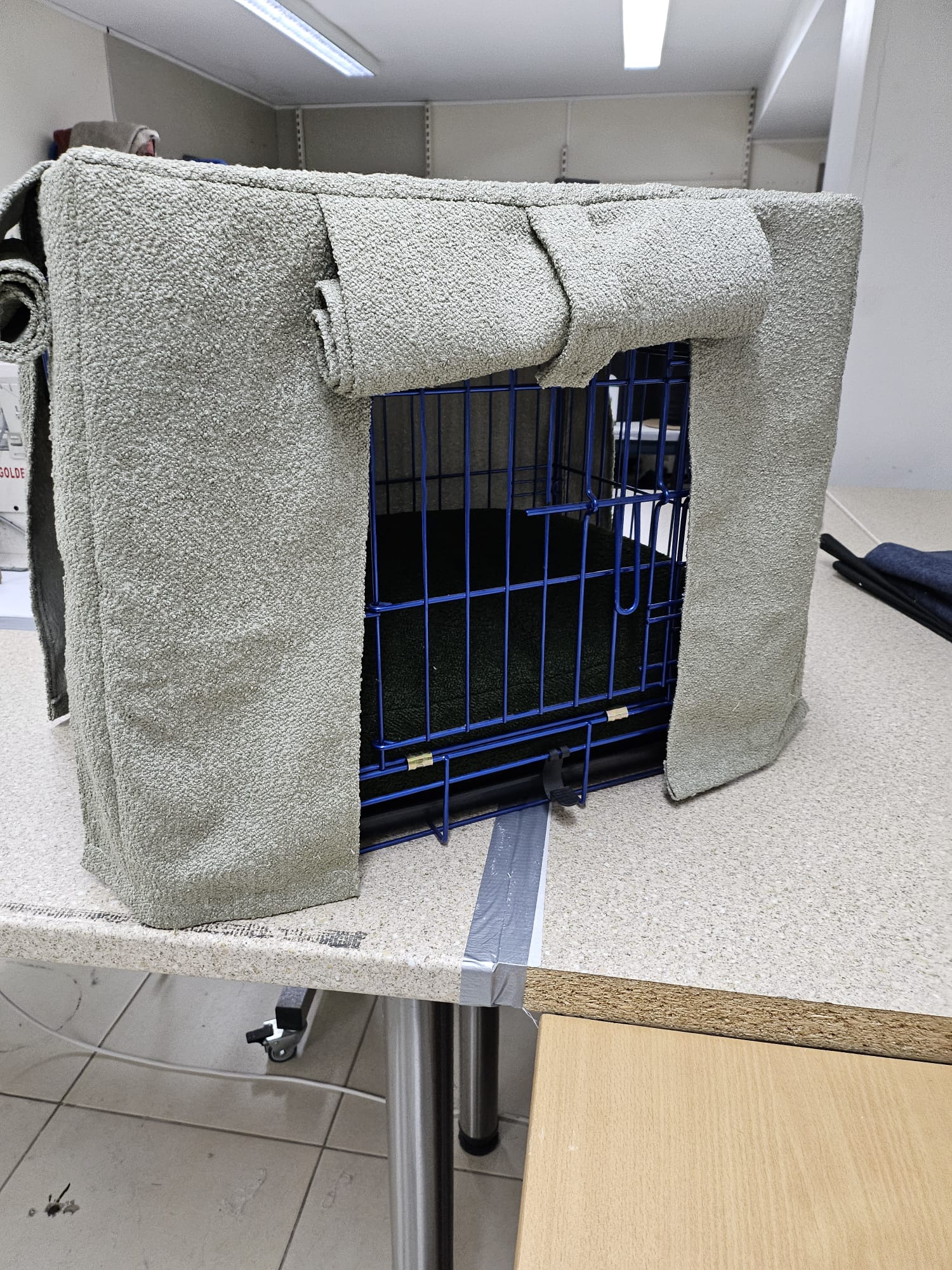 Bespoke Dog Crate Cover