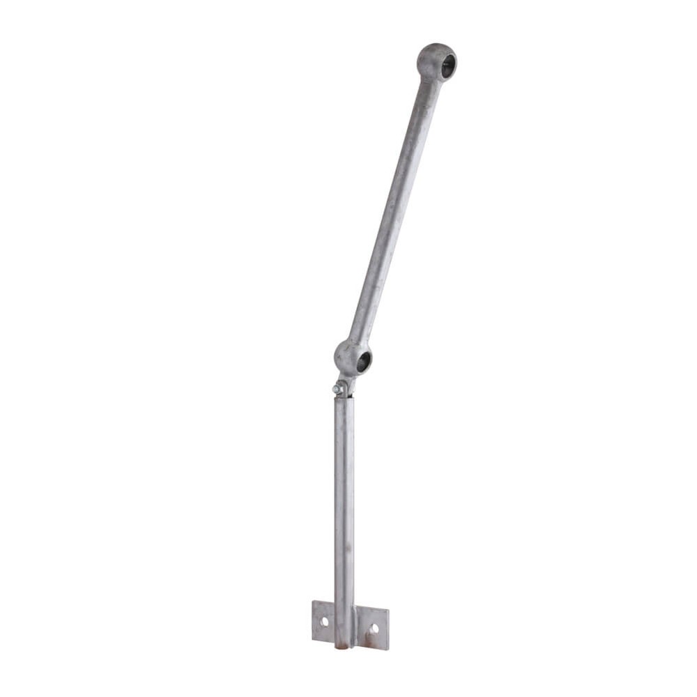 Adjustarail Galvanised Standards 2B To Suit 42.4mm Tube Inc. Grubscrews