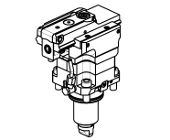 Single axial boring bar holder &#216;50mm H&#61;100mm