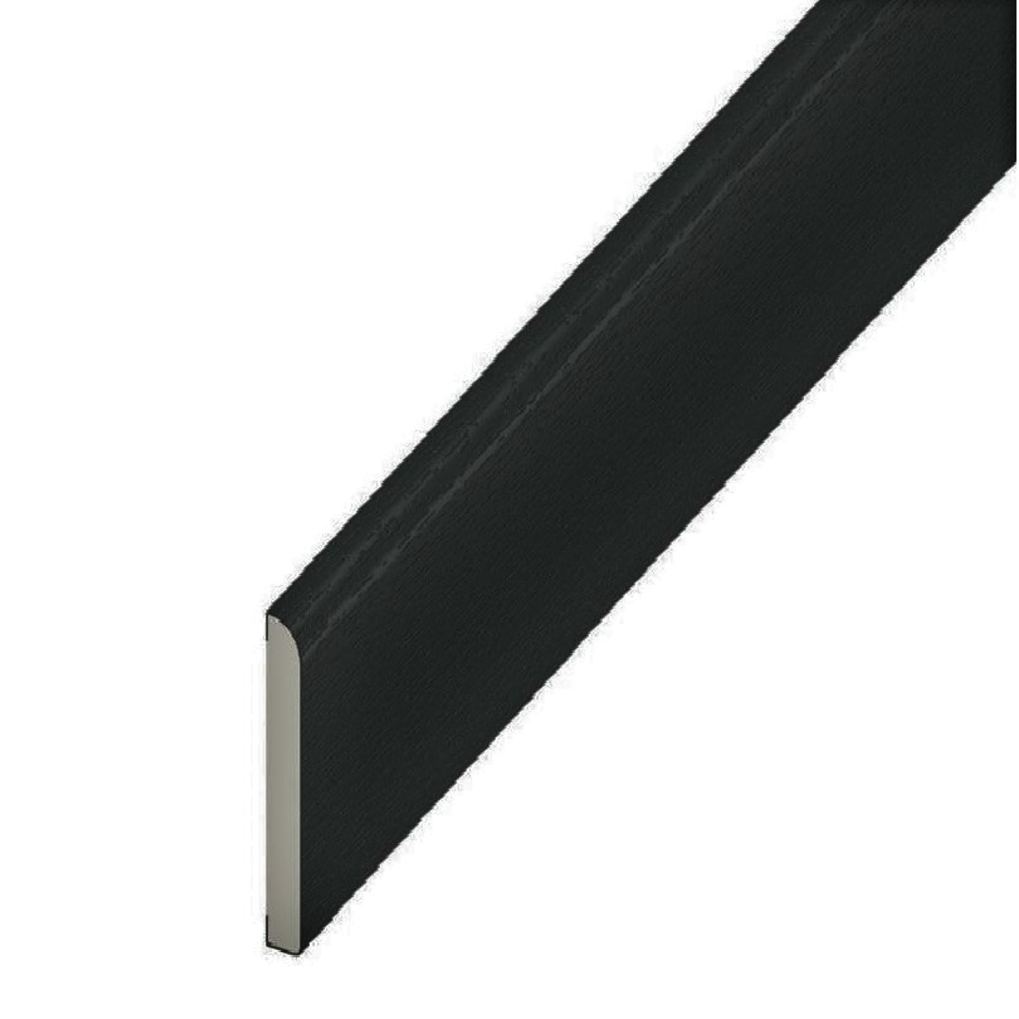 Black Ash PVC Flat Back Architrave 95mm