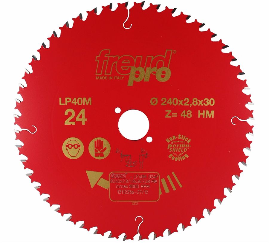 FREUD LP40M 024 Fine Saw Blade 240 X 30 X 48T