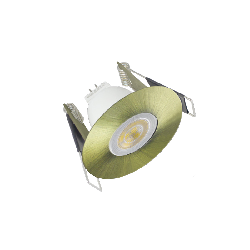 Integral Evofire Mini Fire Rated IP65 Downlight Antique Brass