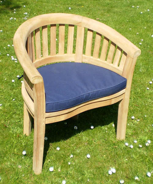 Suppliers of Banana Teak Garden Arm Chair - Deluxe UK